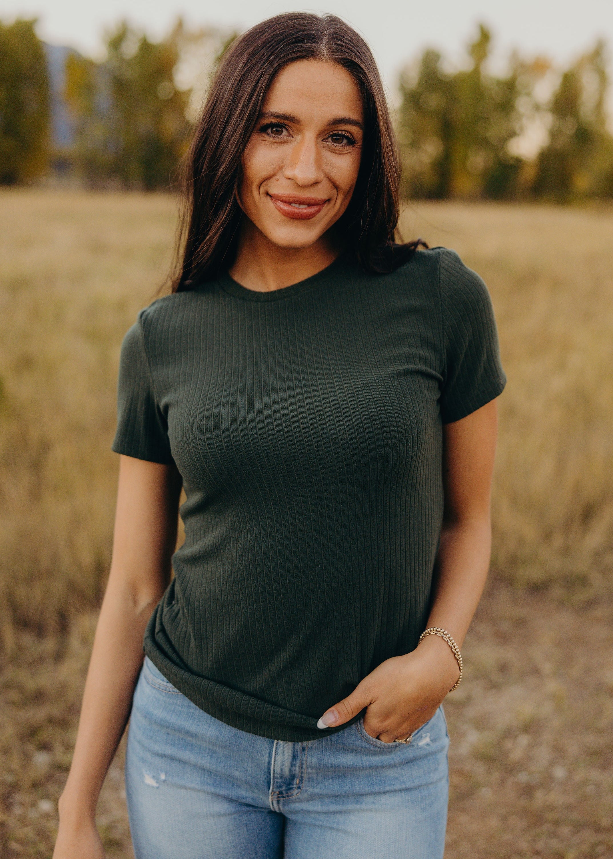 POINTELLE TOP IN PINE