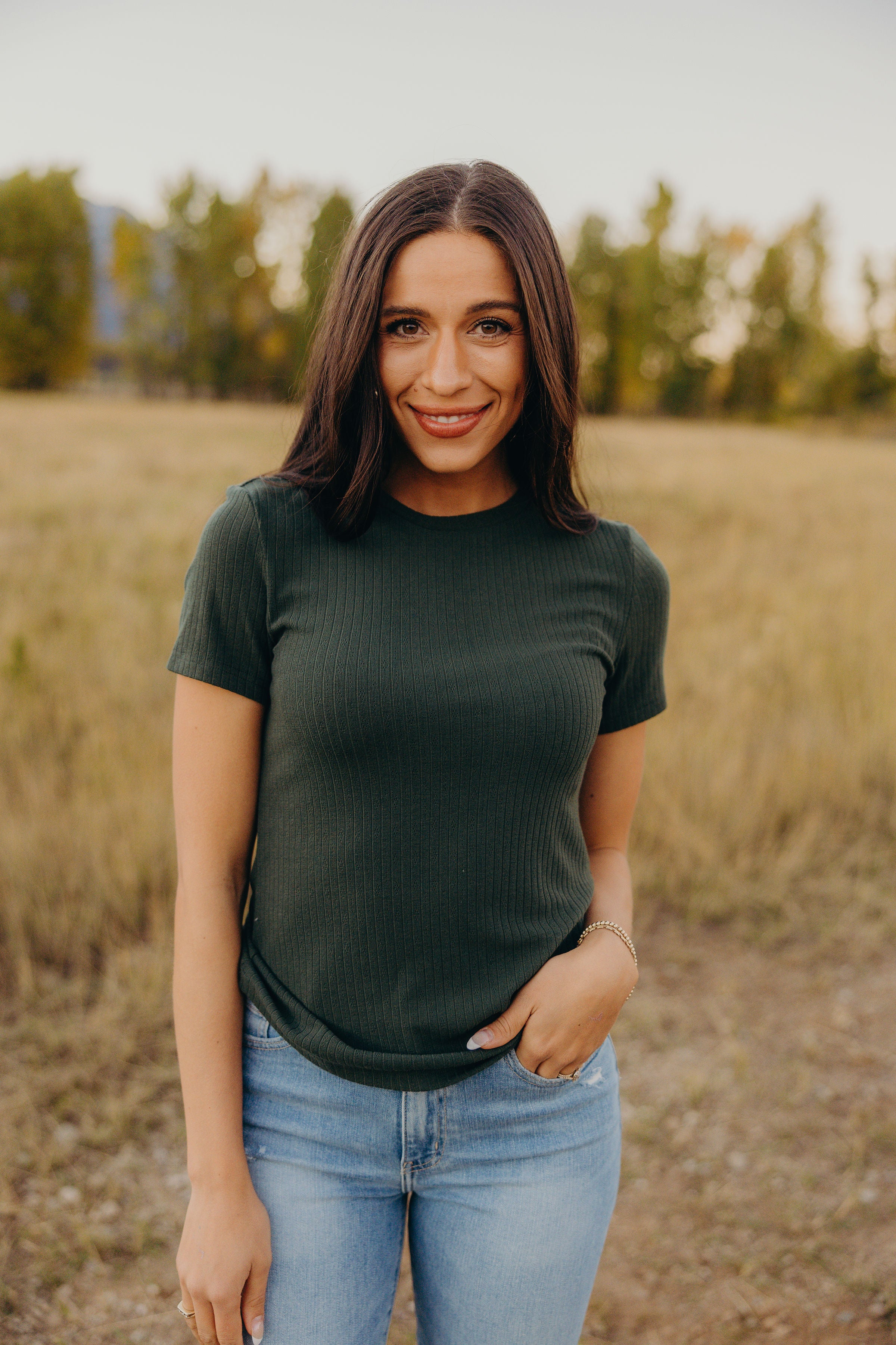 POINTELLE TOP IN PINE