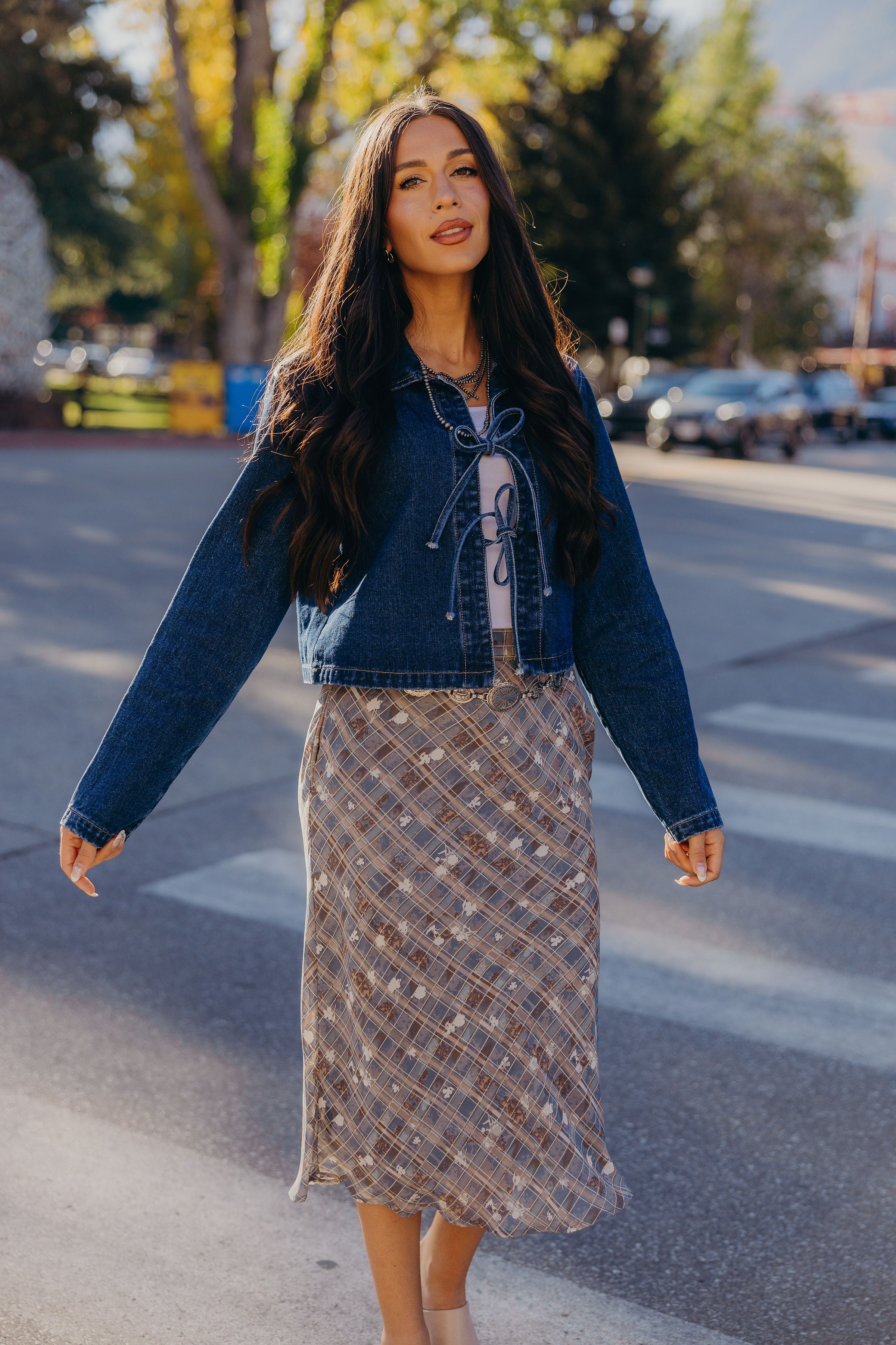 ROUTE 66 JACKET IN FRONTIER BLUE