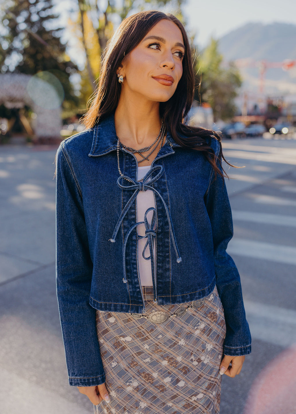 ROUTE 66 JACKET IN FRONTIER BLUE