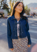 ROUTE 66 JACKET IN FRONTIER BLUE