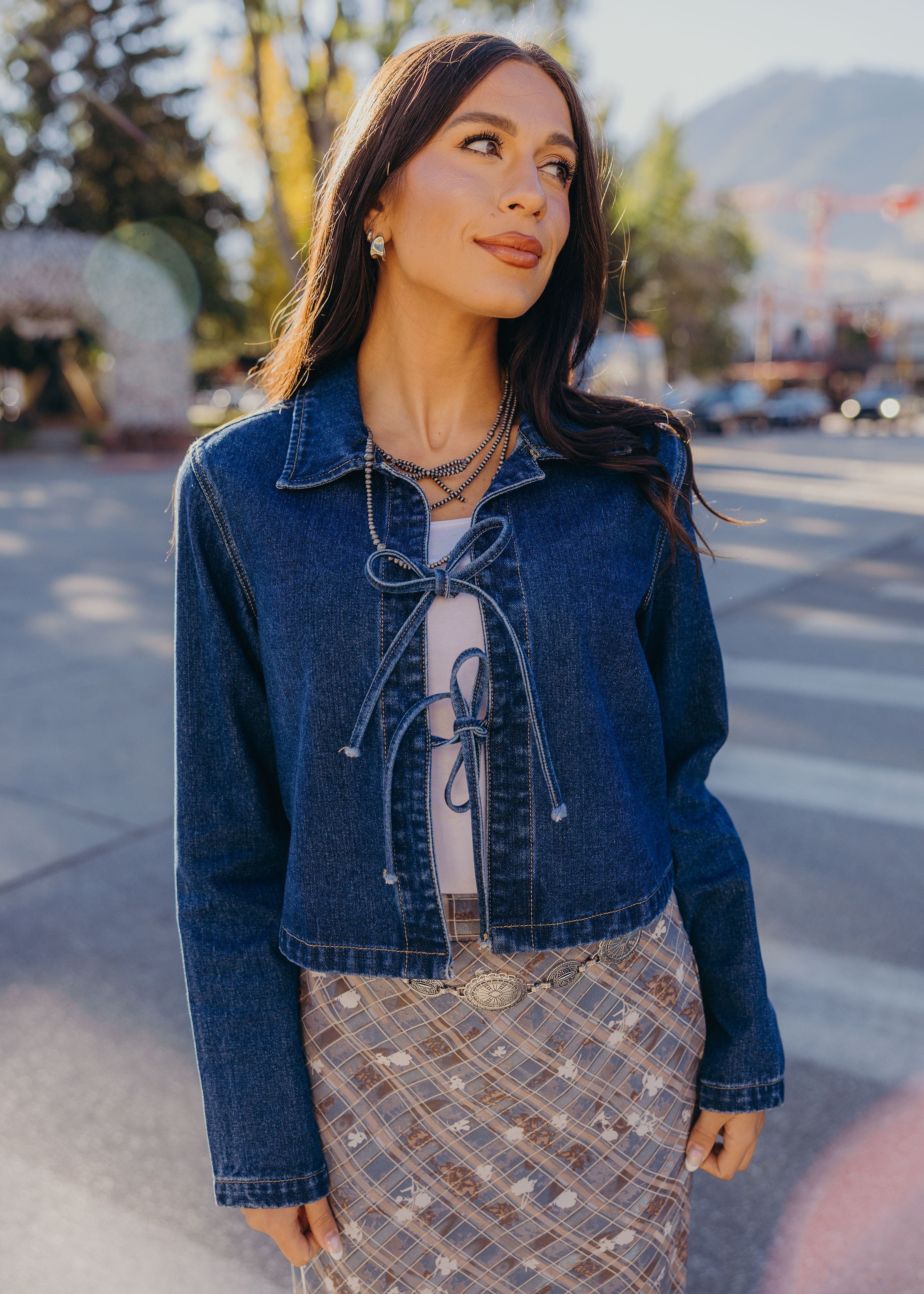 ROUTE 66 JACKET IN FRONTIER BLUE