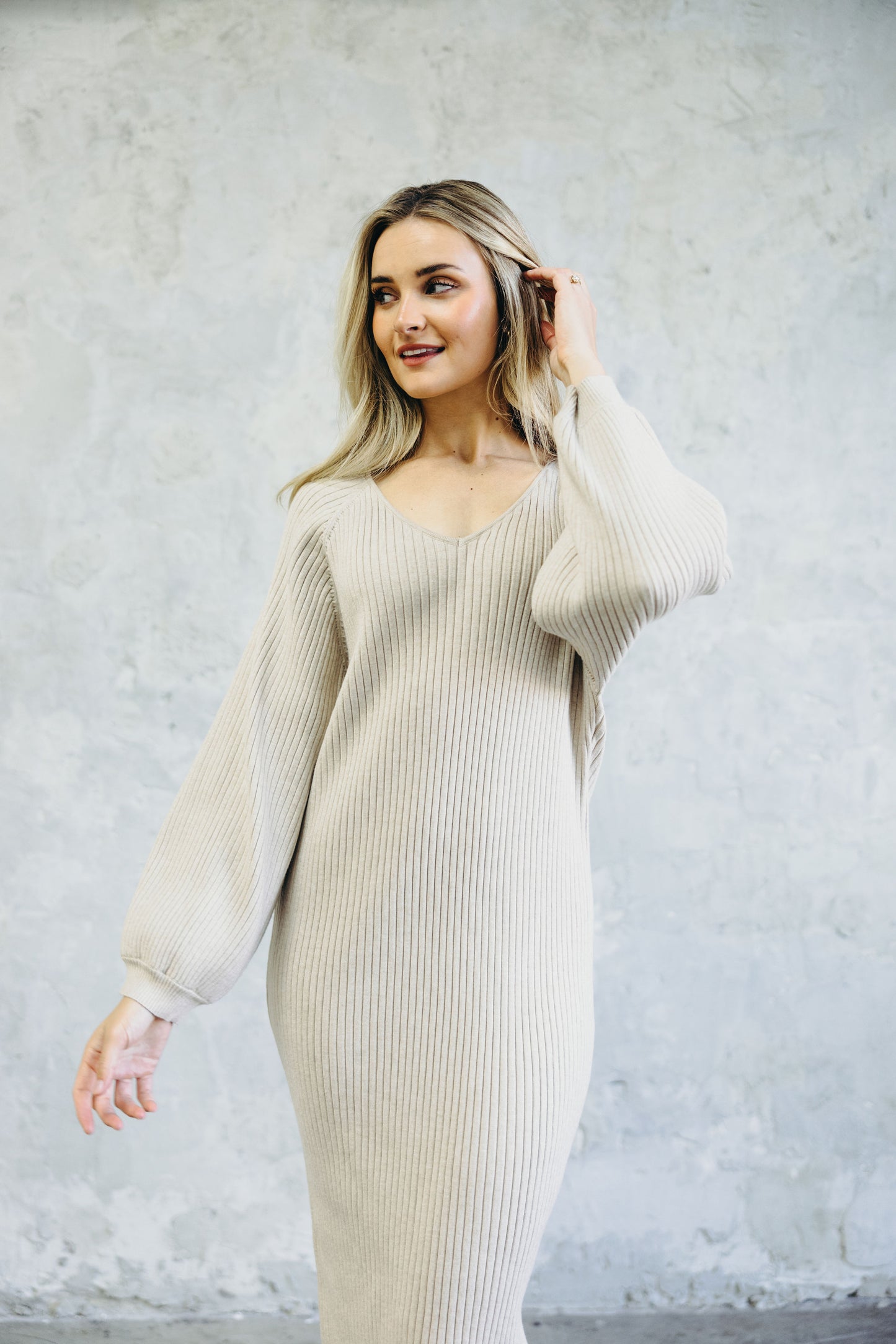 THE ROMEE IN HEATHERED OATMEAL FINAL SALE