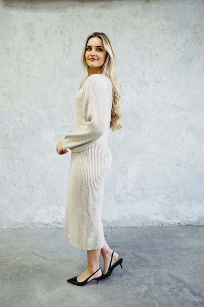 THE ROMEE IN HEATHERED OATMEAL FINAL SALE