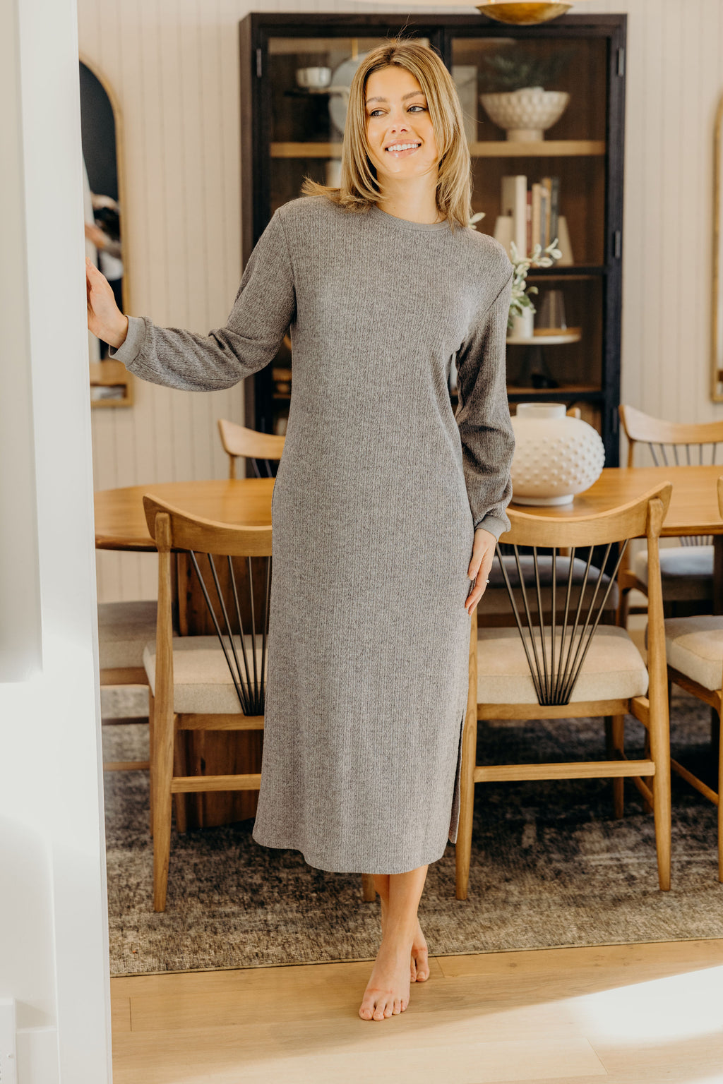 THE ARDEN IN SPECKLED GRAY FINAL SALE