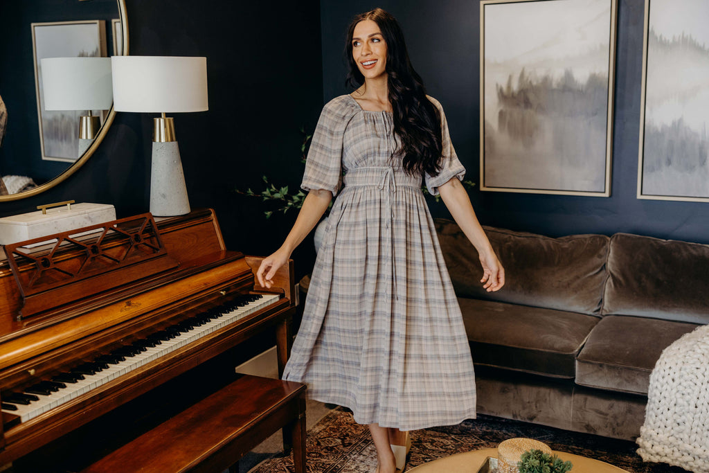 THE DYER IN FROSTY PLAID FINAL SALE