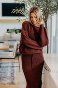 OVERSIZED SWEATER IN MAPLE