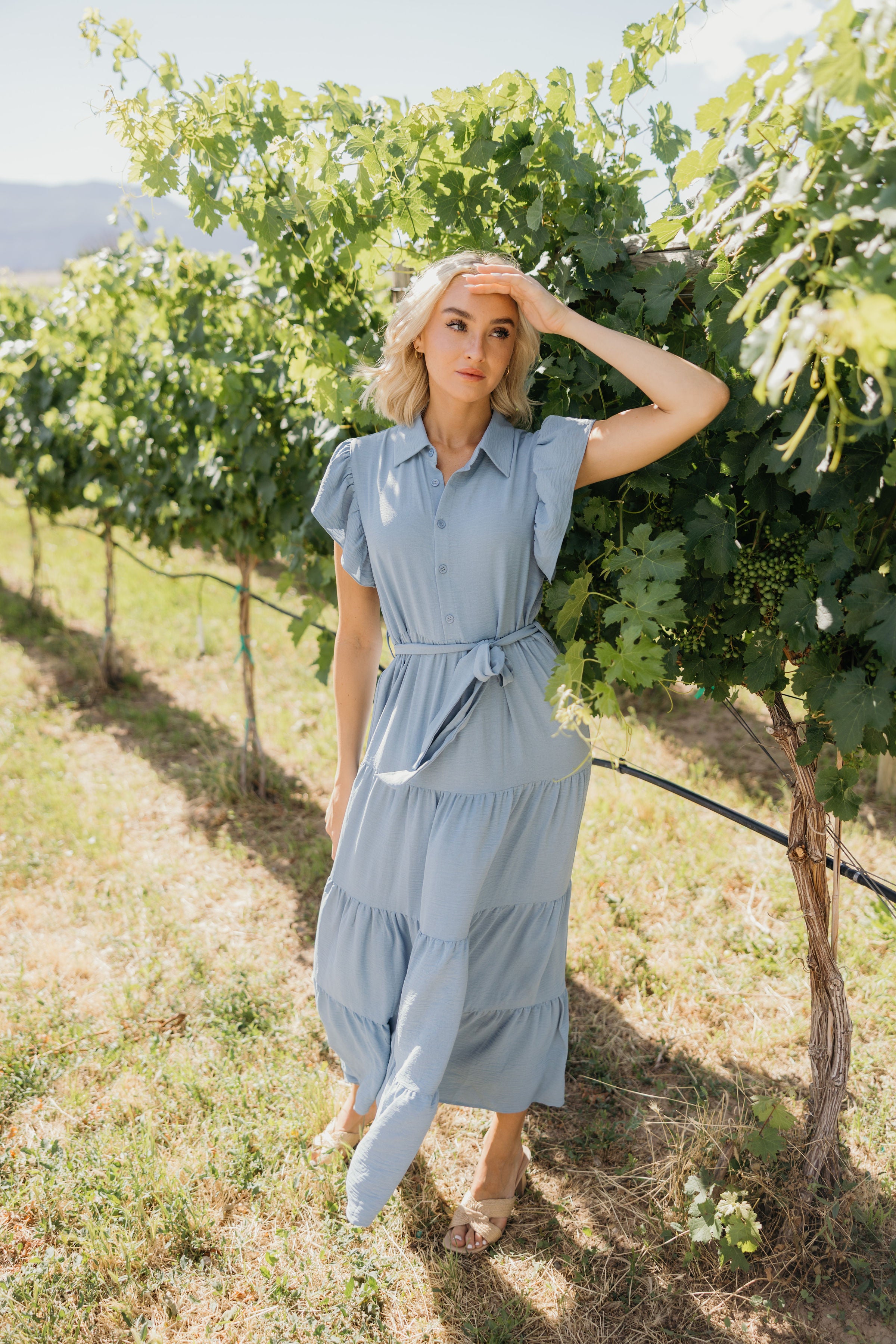 THE GOLDIE IN PEACEFUL BLUE