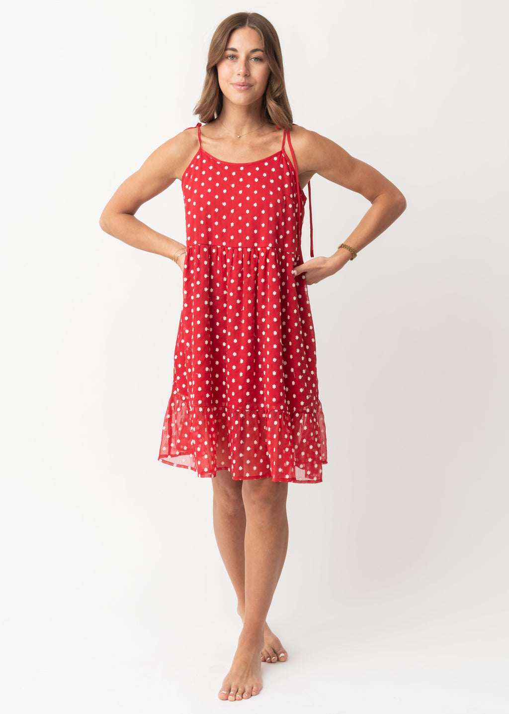 THE LEON IN RED DAISY FINAL SALE